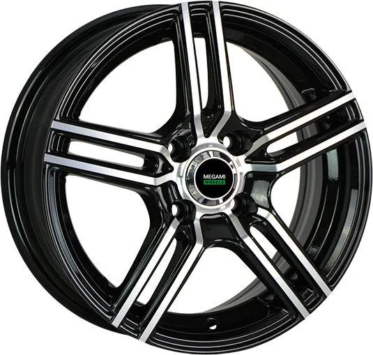 Диск Литой Megami мод.MGM-1 D14*5.5 PCD 4*98 ET35 DIA58.6  BKF  