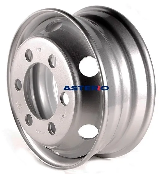 Диск Стальной ASTERRO мод.1705 17.5х6.00 PCD 6х222.25 ET123 DIA164 10 мм (1900 кг)  