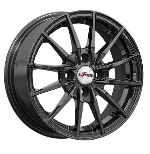 Диск Литой iFree мод.Финчер (КС1119-04) D14*5.5 PCD 4*100 ET42 DIA67.1  BK  