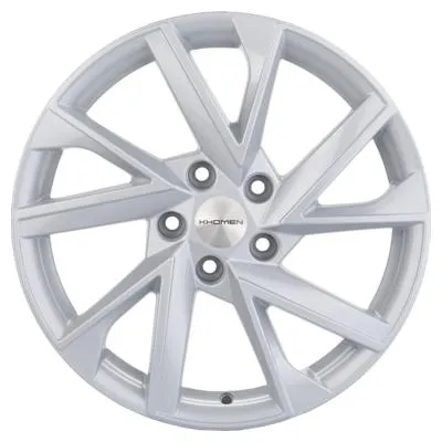 Диск Литой Khomen Wheels мод.KHW1714 D17*7 PCD 5*112 ET45 DIA57.1  F-Silver-FP  