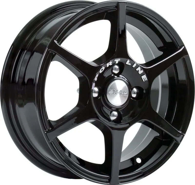 Диск Литой СКАД мод.Ягуар D14*5.5 PCD 4*100 ET38 DIA67.1  алмаз  