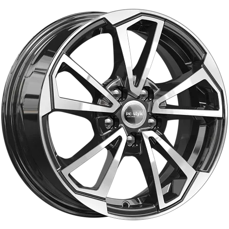 Диск Литой K&K мод.ZV Polo (КС1005) 15х6 PCD 5х100 ET38 DIA57.1  алмаз черный  