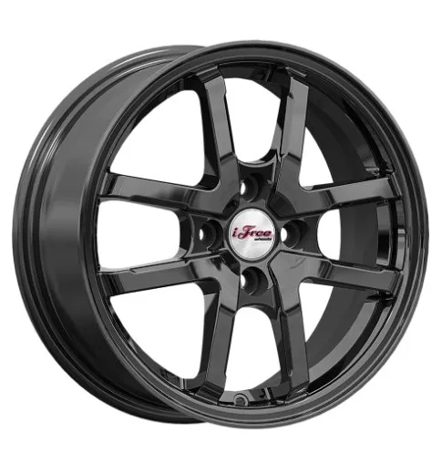 Диск Литой iFree мод.Грид (КС1082) D15*6 PCD 4*100 ET45 DIA60.1  BK  