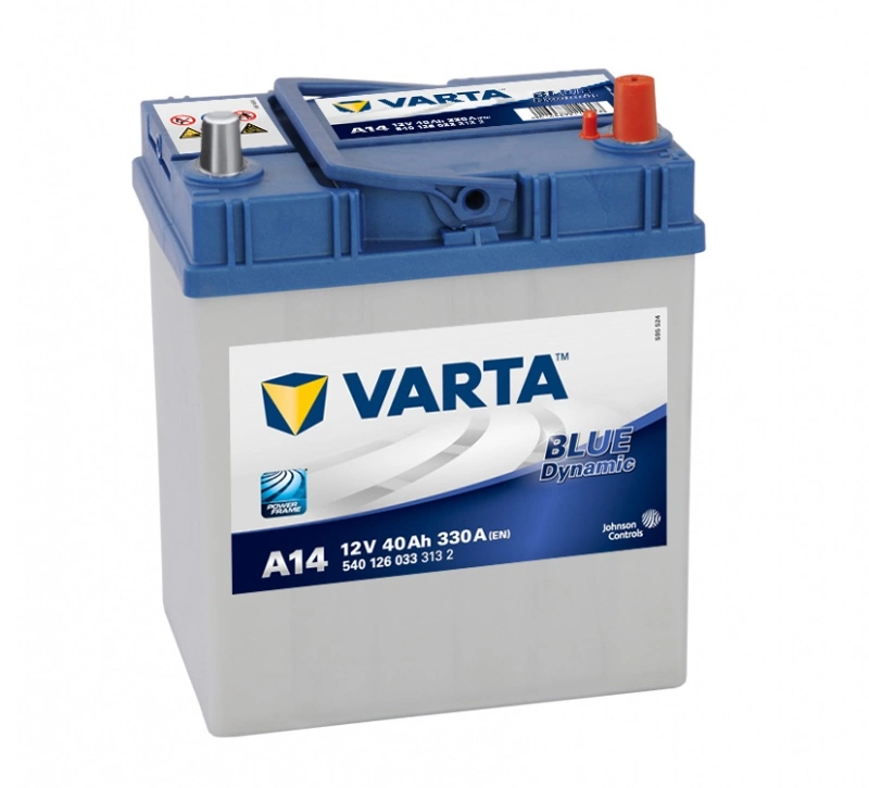 АКБ VARTA Blue Dinamic  12V 6СТ 40 А/ч п.п. Азия п.т.330А 