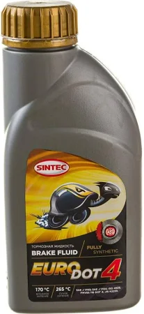 Тормозная жидкость  Sintec EURO DOT-4  455г. 